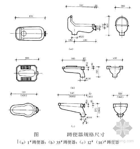 蹲便器的安装标准