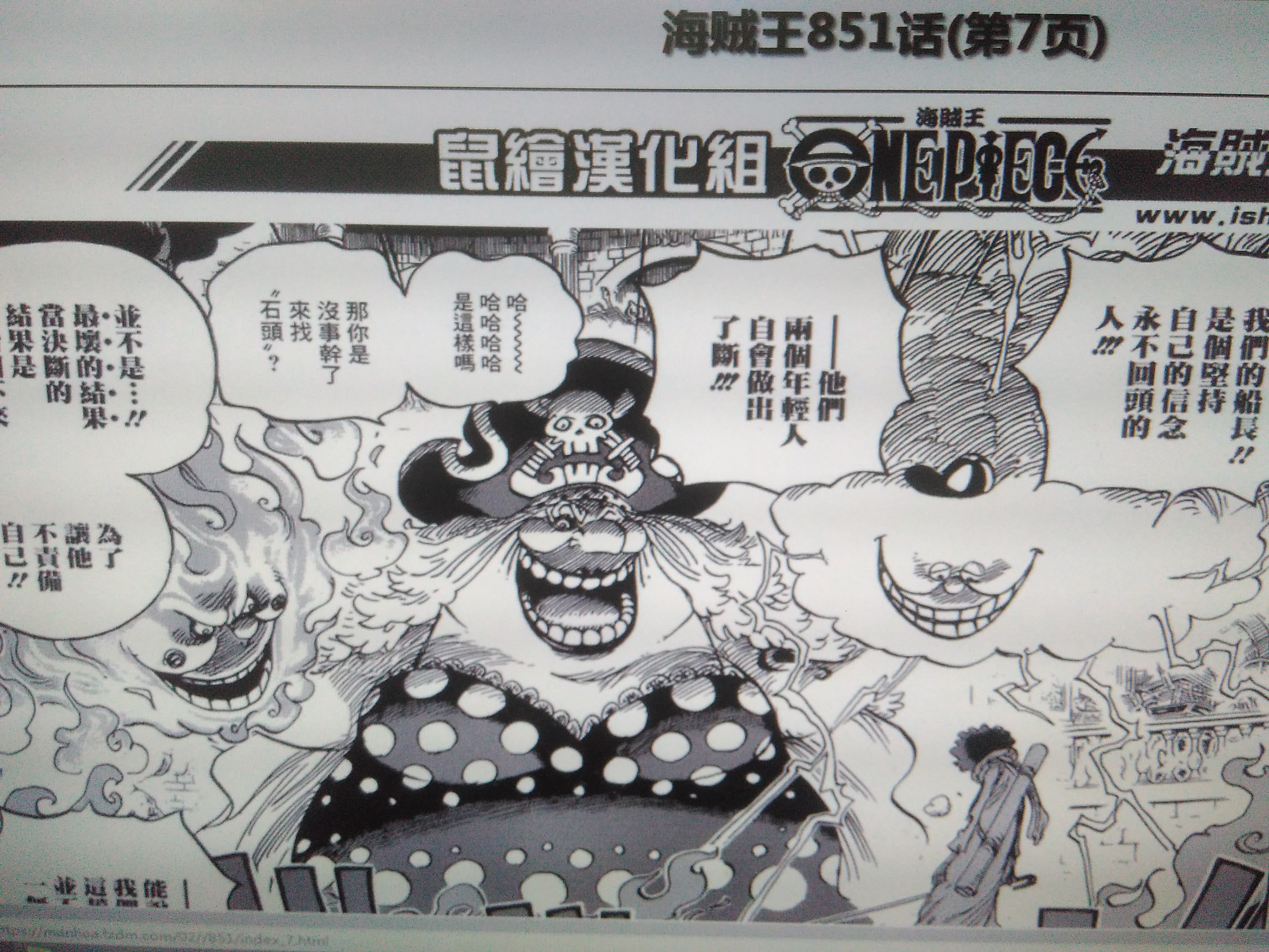 海贼王漫画第几本开始打大妈？