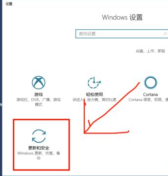 win10系统更新在哪里