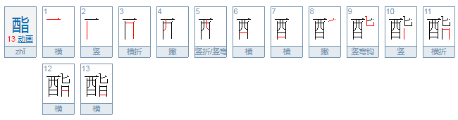 酯怎么读？