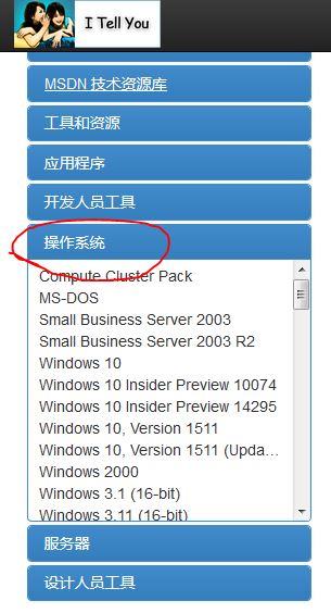 msdn i tell you上怎么找到适合自己的系统