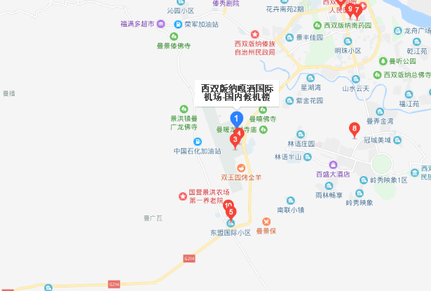 西双版纳飞机场 叫什么名字