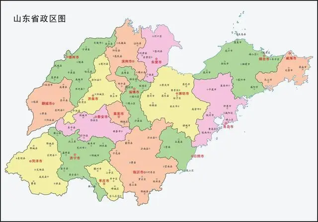 山东城市排名