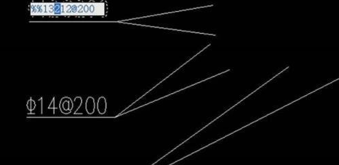 CAD中如何输入钢筋符号
