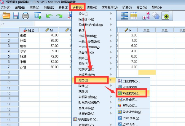 spss聚类分析步骤是什么？