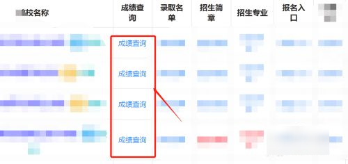 单招成绩查询入口官网