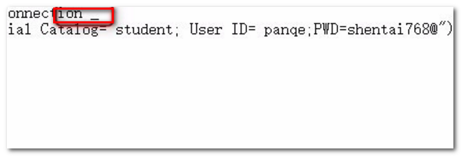 VB连接SQL