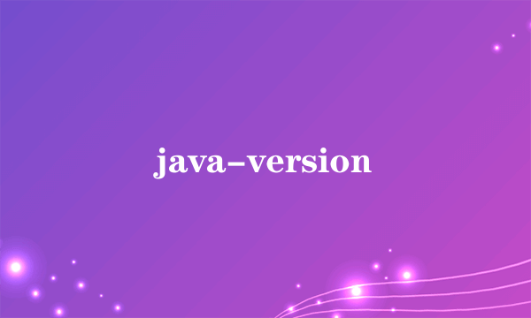 java-version