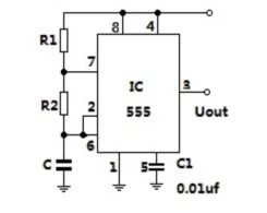 555电路构成的多谐振荡器是什么工作原理？