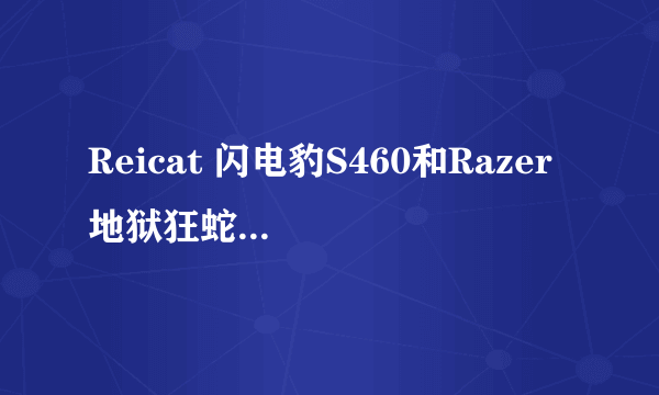 Reicat 闪电豹S460和Razer 地狱狂蛇哪个适合打DOTA