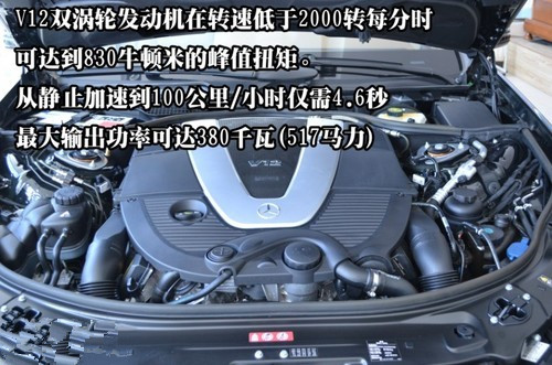 奔驰S600中的V12是什么意思？