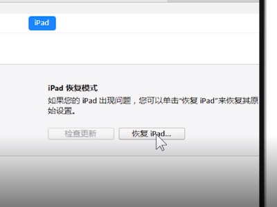 ipad屏幕显示已停用连接iTunes是什么意思