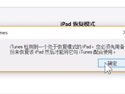 ipad屏幕显示已停用连接iTunes是什么意思