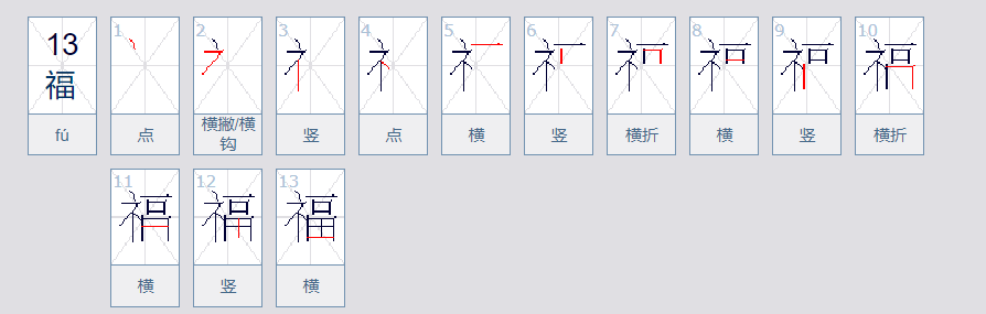 福。是什么意思