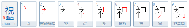 礻字旁的字有哪些字?