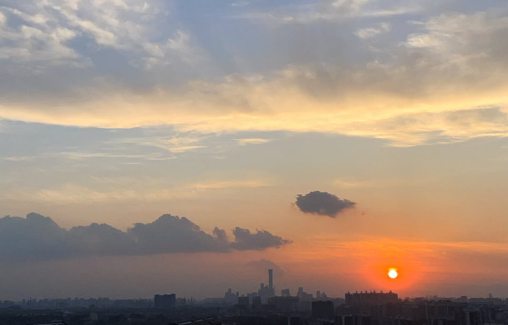 什么的天空怎么填空？