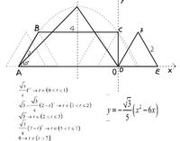 如图,在直角梯形OABC中,CB//OA,∠AOC=90°,OA=OC=5,BC=3,以O为原点,OA,OC所在的直