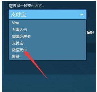 steam可以微信支付吗