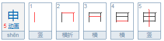 申的拼音和组词？