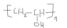 聚乙烯醇缩甲醛 的结构简式是什么？