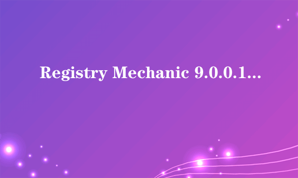 Registry Mechanic 9.0.0.120注册码