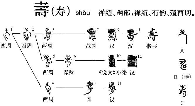 寿的拼音是什么