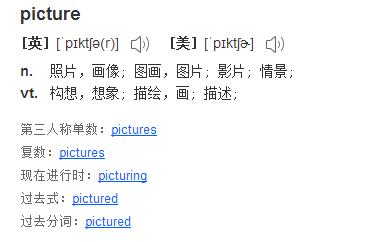 picture是什么意思