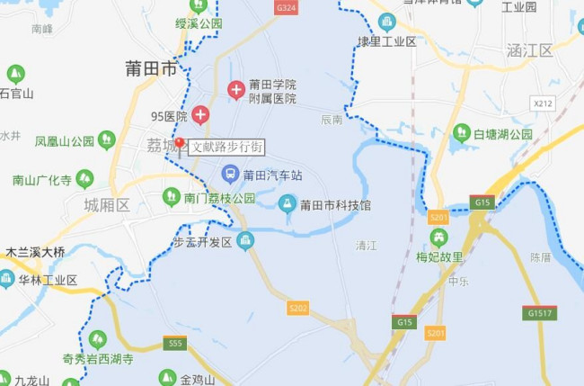 莆田市步行街是哪个区???