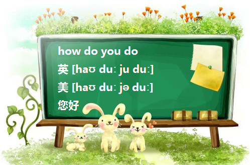 How do you do是什么意思？应该怎么回答这句话？