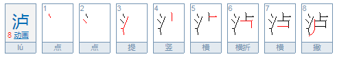 泸怎么读？