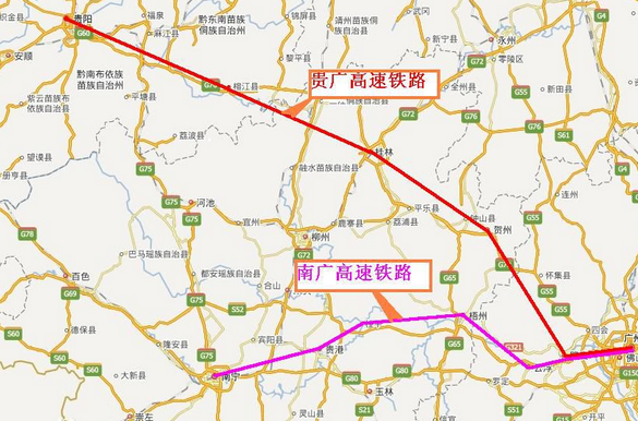 广州高铁线路有哪几条线?