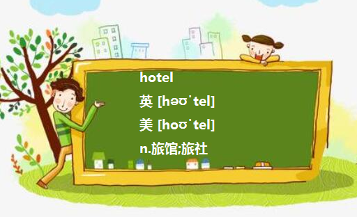 请问motel和hotel有什么不同？