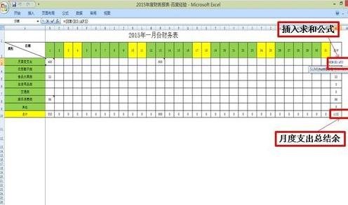 如何用Excel做财务报表