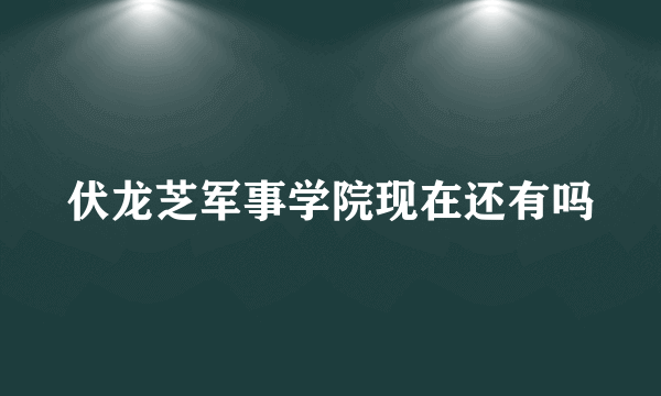 伏龙芝军事学院现在还有吗