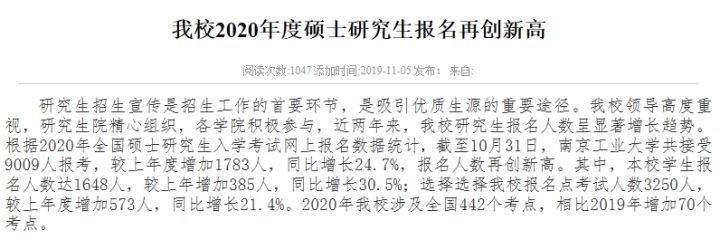 2020考研人数大概有多少？