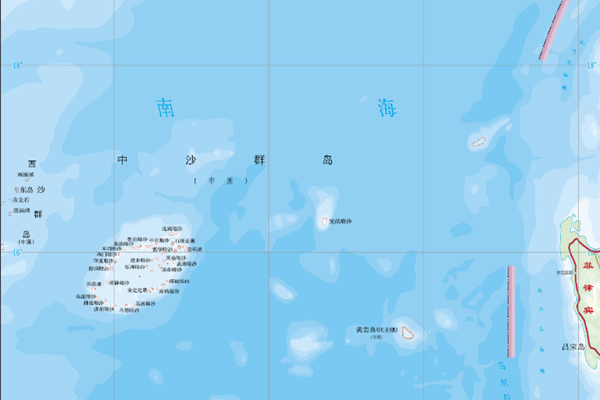 中国南海中沙群岛目前由谁实际占领？注意是中沙