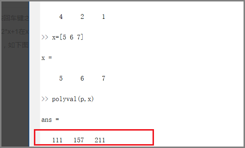 matlab中polyfit 函数怎么使用