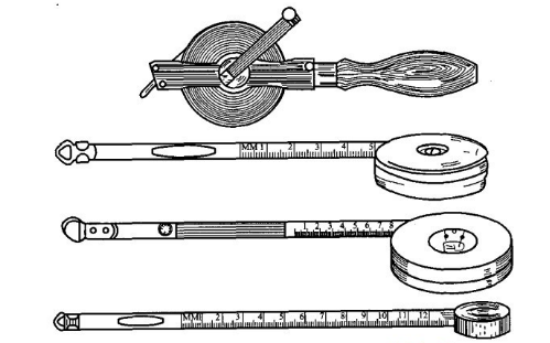 求卷尺的内部结构图+原理
