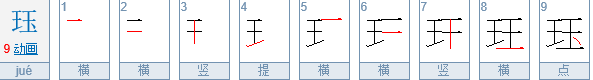 珏字怎么读，什么意思