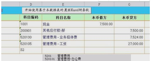 财务报表全套EXCEL，含公式，模板