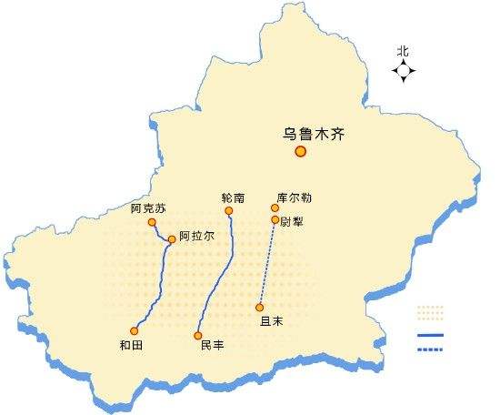 新疆为什么划分为南疆、北疆、东疆三部分，却没有西疆这一部分呢？