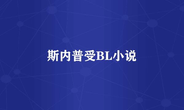 斯内普受BL小说