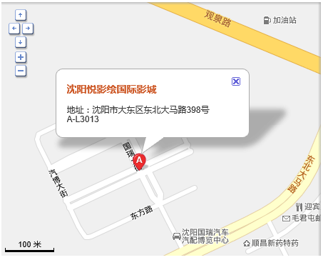 沈阳 东北大马路那边 国瑞城有个电影院，叫什么名字