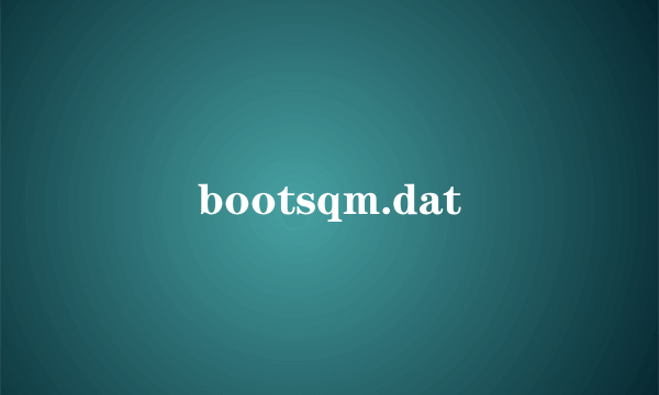 bootsqm.dat