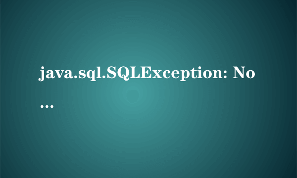 java.sql.SQLException: No value specified for parameter 2